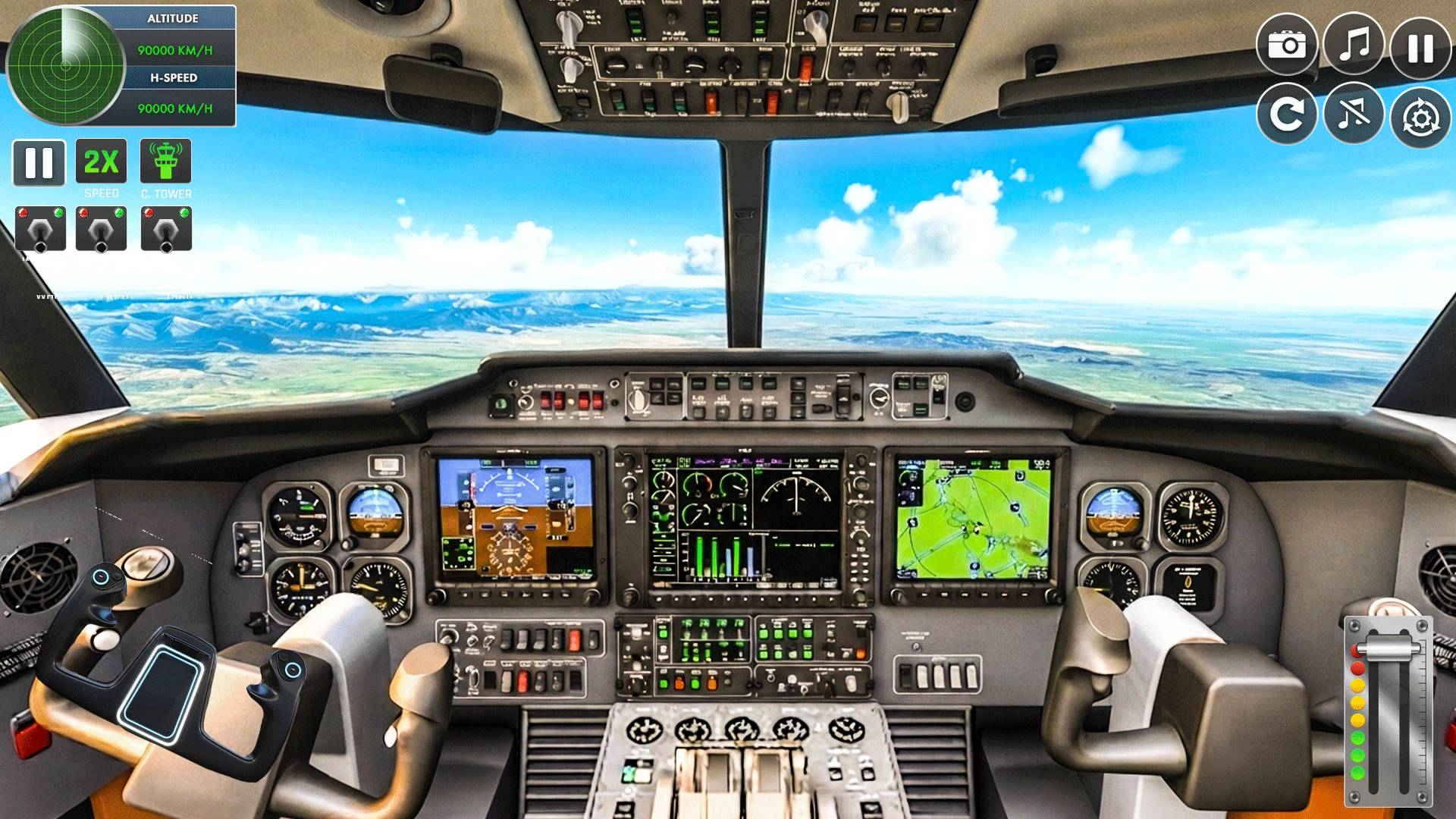 Airplane Flight Game Simulator screenshot